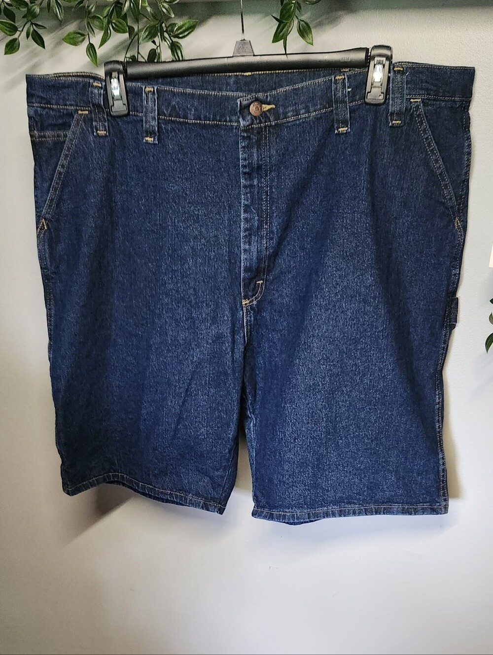 Wrangler Dark Blue Denim Shorts